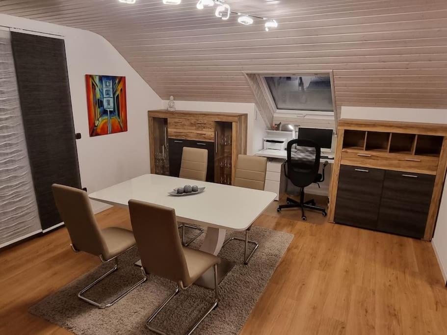 Gemuetliche Wohnung Am Waldrand Thierhaupten Exteriér fotografie